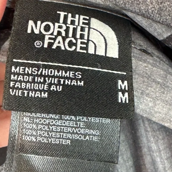 The North Face Men's Medium Homme Reversible Camouflage Jacket Grey Camo Coat M